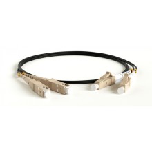 Патч-корд волоконно-оптический Hyperline FC-D2-50-FC/PR-FC/PR-H-20M-LSZH-OR