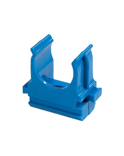 Крепёж-клипса для труб АБС-пластик синяя д32 (25шт/500шт уп/кор) Промрукав (PR13.0108) в Симферополе Держатели, клипсы, скобы Pintop.ru