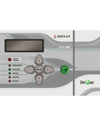 Центральный блок с ЖК дисплеем и клавиатурой Smartec FP-01-MD в Симферополе Адресная система охранно-пожарной радиоканальной сигнализации Smartec Pintop.ru