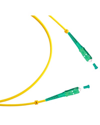 Шнур оптический simplex SC/APC-SC/APC 9/125 sm 7м LSZH Cabeus FOP(s)-9-SC/APC-SC/APC-7m в Симферополе Патч-корды оптические Pintop.ru