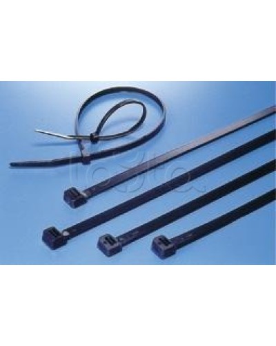 Хомут-стяжка нейлоновый, неоткрывающийся, 250х3.6 мм, черные Hyperline GT-250IBC (100 шт/уп) в Симферополе Стяжки-хомуты Pintop.ru