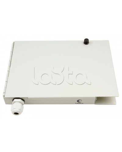 Бокс оптический настенный 19 на 8 SC/LC портов Cabeus JJT-8-SC в Симферополе Кросс оптический Pintop.ru