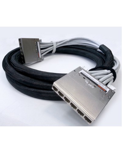 Претерминированная медная кабельная сборка Hyperline (PPTR-CT-CSS/C6AS-D-CSS/C6AS-LSZH-15M-GY) в Симферополе Патч-корды и пигтейлы Pintop.ru
