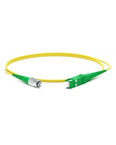 Патч-корд волоконно-оптический Hyperline FC-S2-9-LC/AR-SC/AR-H-3M-LSZH-YL в Симферополе Патч-корды оптические Pintop.ru