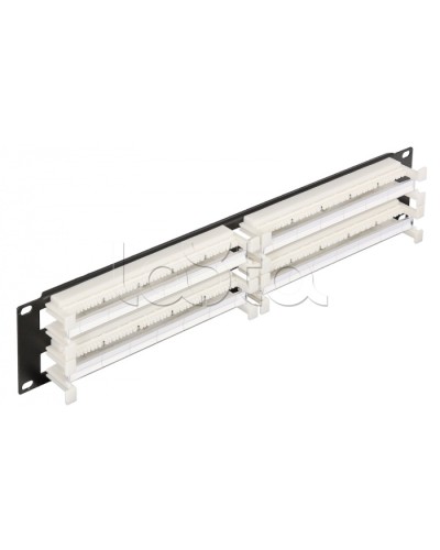 Патч-панель 2U 200 пар NIKOMAX (NMC-RB110-200) в Симферополе Кроссовое оборудование тип 110 Pintop.ru