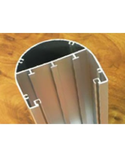 Колонна алюминевая под суппорт (односторонняя) 350мм Экопласт 70135 в Симферополе Системы лючков и колонн Pintop.ru