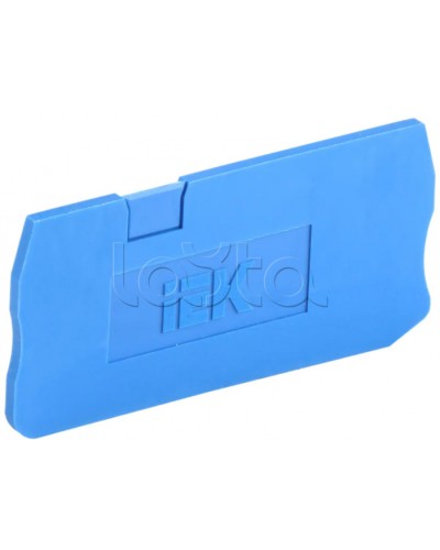 Заглушка для КПИ 2в-1,5/2,5 синяя IEK (YZN11D-3-ZGL-002-K07) в Симферополе Клеммные колодки Pintop.ru