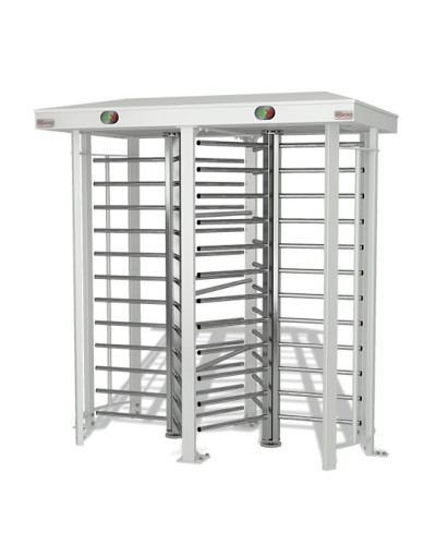 Турникет моторизованный сдвоенный полноростовой гибрид Oxgard Praktika Т-10-GM Doublе Pass (ВЗР 2332-05) в Симферополе Турникеты Pintop.ru