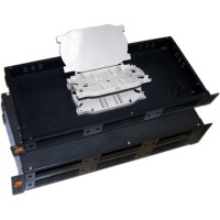 Кросс оптический 19" металлический, 1U на3 адаптерные панели LANMASTER LAN-FOBM-RM-3P