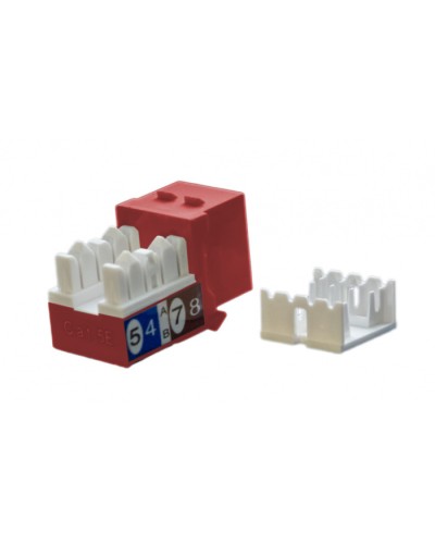 Вставка Hyperline (KJ9-8P8C-C5e-90-RD) в Симферополе Коннекторы Pintop.ru