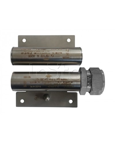 Датчик взрывозащищённый герконовый Магнито-контакт Ех ДВГ102 Al исп.250 с магнитом М-200 1Ex d IIC T6 Gb в Симферополе Извещатели охранные (Ex) Pintop.ru