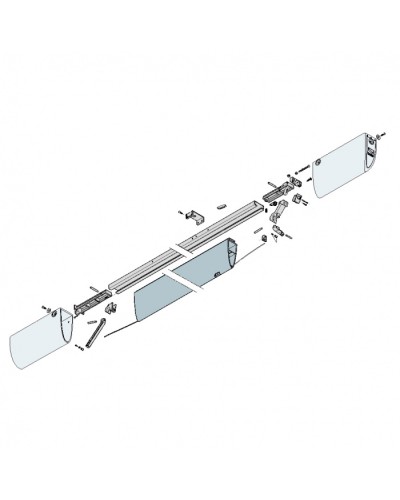 Механизм верхний профиля DF Came 119RIR226 в Симферополе Запчасти для шлагбаумов и автоматики Pintop.ru