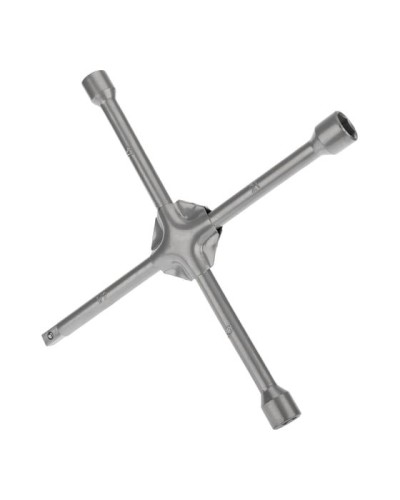 Ключ-крест баллонный 17х19х21 мм, под квадрат 1/2, усиленный, толщина 16 мм REXANT (12-5881) в Симферополе Монтажные материалы Pintop.ru
