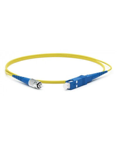 Патч-корд волоконно-оптический Hyperline FC-S2-9-LC/UR-SC/UR-H-30M-LSZH-YL в Симферополе Патч-корды оптические Pintop.ru