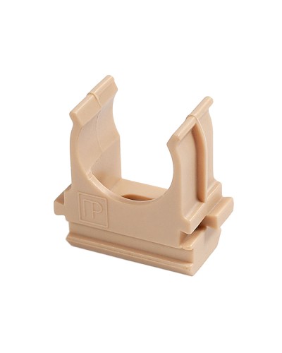 Крепёж-клипса для труб АБС-пластик сосна д32 в малой упаковке (10шт/500шт уп/кор) Промрукав (PR13.0113) в Симферополе Держатели, клипсы, скобы Pintop.ru