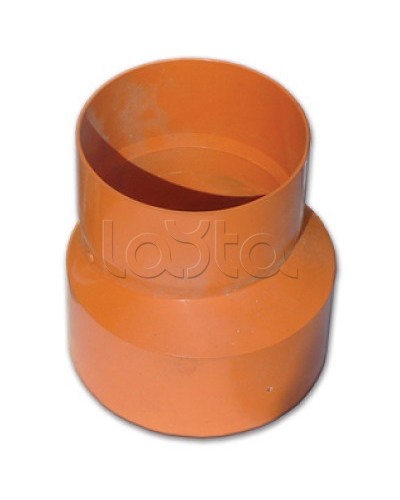 Переходник для двустенных труб полипропилен 90-110ммDKC 024110 в Симферополе Повороты, муфты, тройники Pintop.ru