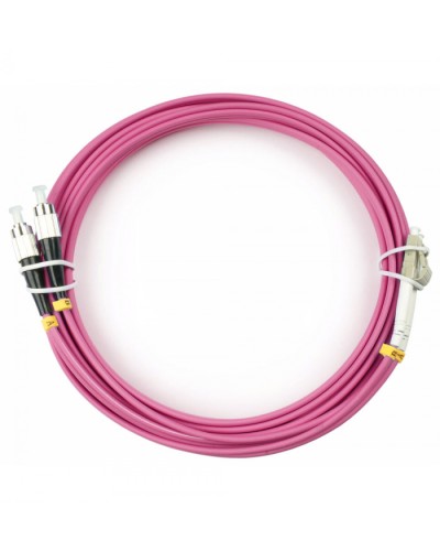 Шнур оптический duplex LC-FC 50/125 mm OM4 10м LSZH Cabeus FOP-50-OM4-LC-FC-10m в Симферополе Патч-корды оптические Pintop.ru