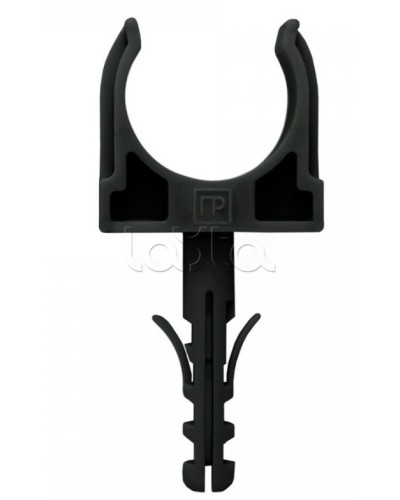 Крепеж-клипса с дюбелем черная д16 в малой упаковке (10шт/900шт уп/кор) Промрукав (PR13.0303) в Симферополе Крепеж: Дюбели, шурупы, саморезы Pintop.ru