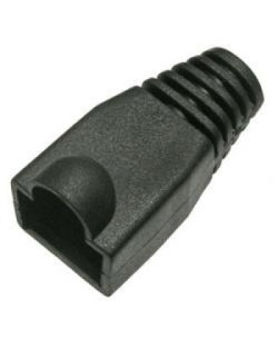 Колпачки защитные для кабеля 6,0мм cat.5, на соединение коннектора с кабелем (черный) TWT TWT-BO-6.0-BK/100 в Симферополе Коннекторы Pintop.ru