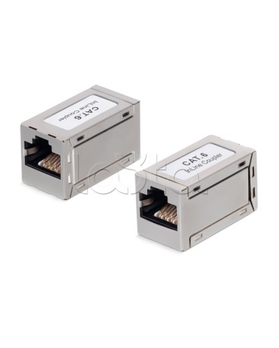 Проходной адаптер RJ45-RJ45 Cabeus (CA-8P8C-C6-SH) в Симферополе Коннекторы Pintop.ru