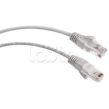 Шнур коммутационный 2xRJ-45/8P8C U/UTP кат.5е (0,3 м) Cabeus PC-UTP-RJ45-Cat.5e-0.3m