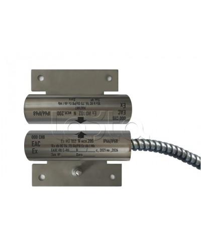 Извещатель охранный точечный магнитоконтактный взрывозащищённый Магнито-контакт Ех ИО102 N исп.200 вывод с магнитом М-100 1Ex d IIC T6 Gb / РB Ex d I Mb в Симферополе Извещатели охранные (Ex) Pintop.ru