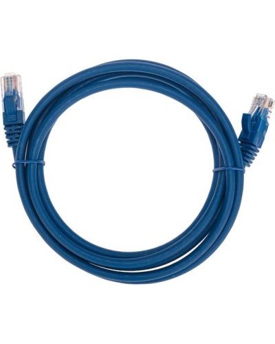 Патч-корд U/UTP, CAT 6, RJ45-RJ45, 26AWG, LSZH, синий, 2м REXANT 02-0294-2 в Симферополе Патчкорды (медные) Pintop.ru