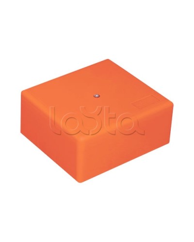 Коробка огн. с глад. стенками,без галогена, IP41, 9P, (1,5-4мм2) (оранж) ОКЛ Экопласт (46161HF) в Симферополе Коробки (ОКЛ) Экопласт Pintop.ru