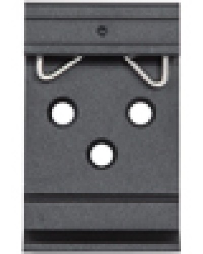 Кронштейн для установки конвертеров на DIN-рейку NSGate DINCLIP-25 в Симферополе Кронштейны для сетевого оборудования Pintop.ru