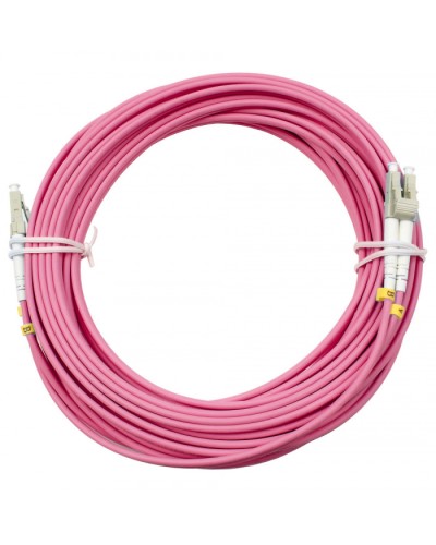 Шнур оптический duplex LC-LC 50/125 mm OM4 10м LSZH Cabeus FOP-50-OM4-LC-LC-10m в Симферополе Патч-корды оптические Pintop.ru