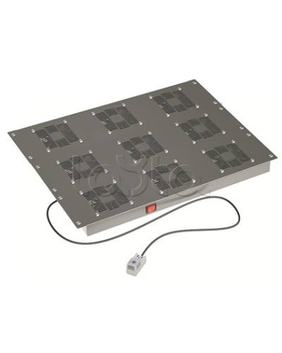 Потолочный вентиляторный модуль, с термостатом 9 вент. для крыши Ш=800мм DKC R5VSIT8009FT в Симферополе Вентиляторные модули Pintop.ru