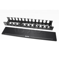 Кабельный организатор металлический Hyperline CM-2U-MLF-COV