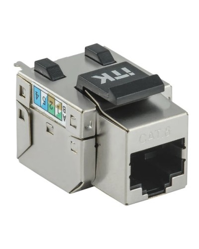 Модуль Keystone Jack кат. 6 FTP 110 IDC 90 град. розет. ITK CS1-1C06F-11 в Симферополе Модули Keystone Pintop.ru