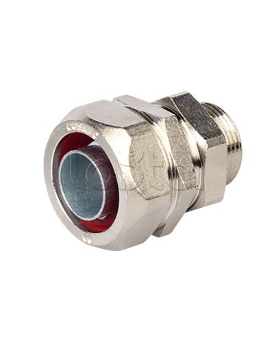 Муфта поворотная металлорукав-коробка DN 20,М25х1,5,наружная резьба DKC 6014-25G в Симферополе Повороты, муфты, тройники Pintop.ru