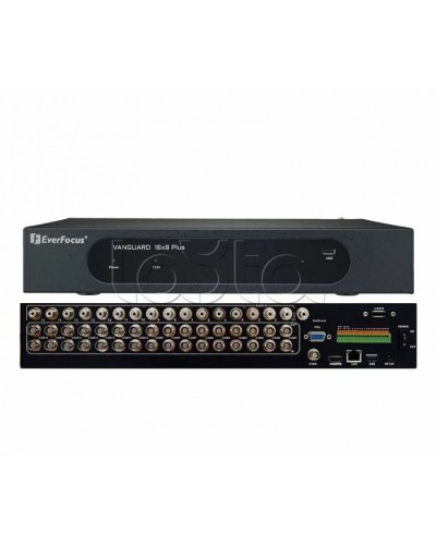 Видеорегистратор 16-канальный EverFocus VANGUARD II 16x8H Plus в Симферополе Видеорегистраторы гибридные Pintop.ru