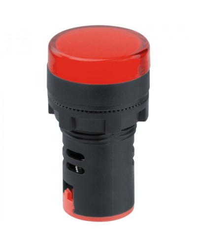 Лампа индикаторная Navigator 82 805 NBI-I-AD22-24-R красная d22мм 24В AC/DC в Симферополе Источники света(Лампы) Pintop.ru