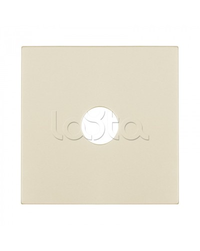 Накладка розетки TV (бежевый матовый) LK80 Экопласт (845102-1) в Симферополе Розетки компьютерные и телефонные Pintop.ru