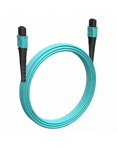 Кабельная сборка MPO(F) -MPO(F)-12 волокон 50/125 OM3, 2 m Cabeus (FOP-50-OM3-12-MPO(F)-12-MPO(F)-B-2m) в Симферополе Кабельные сборки (оптические) Pintop.ru