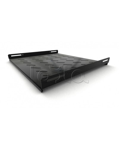 Полка стационарная 1U Hyperline TSH3L-450-RAL9004 в Симферополе Полки для шкафов и стоек Pintop.ru