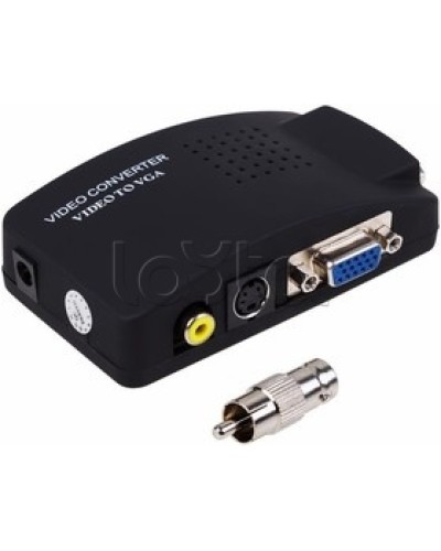 Конвертер BNC\RCA + S-video на VGA REXANT 17-6932 в Симферополе Медиаконвертеры Pintop.ru