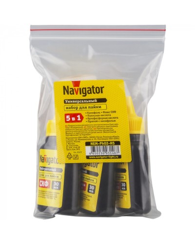 Набор для пайки Navigator 93 146 NEM-Ph02-H5 (5 шт) в Симферополе Аксессуары для кабель-канала Pintop.ru