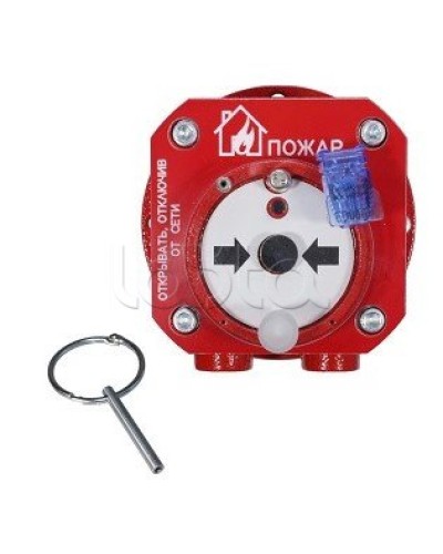 Взрывозащищенный ручной извещатель Спектрон-512-Exd-А-ИПР-В-Modbus в Симферополе Пожарные извещатели (Ex) Pintop.ru