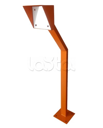 Стойка для считывателя Аякс 150х150 мм, черная, Лайт, наклонная в Симферополе Дополнительное оборудование для СКУД Pintop.ru