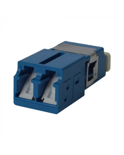 Адаптер оптический LC OM3, со шторкой, корпус SC, дуплексный LANMASTER (LAN-2LCS/SH-AM-OM3) в Симферополе Коннекторы ВО Pintop.ru