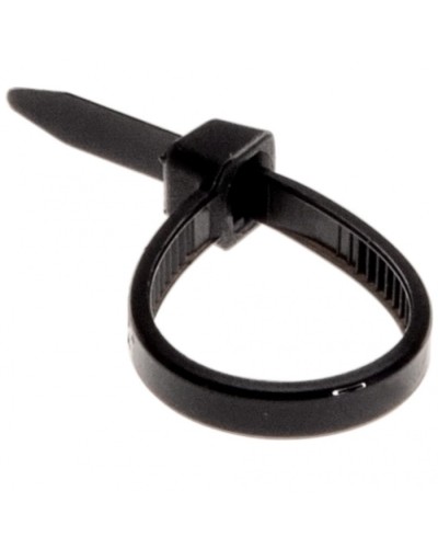 Хомут-стяжка нейлоновый 2.5х100 мм чёрный (100шт/уп) REXANT 07-0101 в Симферополе Стяжки-хомуты Pintop.ru