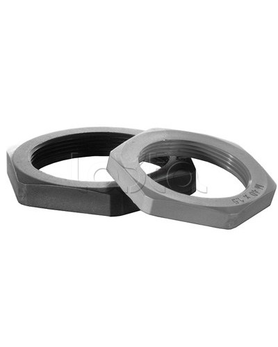 Гайка М63х1,5, полиамид, цвет черный DKC PAGM63N в Симферополе Крепеж Pintop.ru