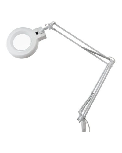 Лупа на струбцине круглая настольная 8Х с подсветкой REXANT (31-0021) в Симферополе Монтажные материалы Pintop.ru