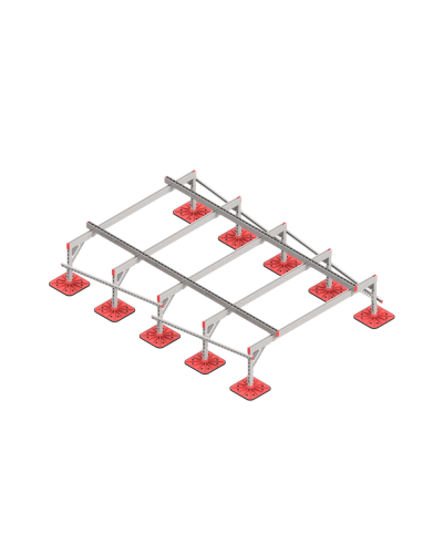 Опорная конструкция для установки оборудования TECHNORAPTOR FOOT 2000х3000 тип 2 HD КМ-профиль (KM-TR-F-SSEI-2000-3000-2 HD) в Симферополе Системы видеонаблюдения Pintop.ru
