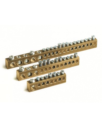 Колодка клеммная 12мод. (отв.3х5.4мм+10х4.5мм) DKC 87412 в Симферополе Коммутационные изделия Pintop.ru