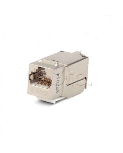 Вставка формата Keystone Jack Hyperline (KJ9-8P8C-C6-90-SH-F) в Симферополе Кроссы оптические Pintop.ru